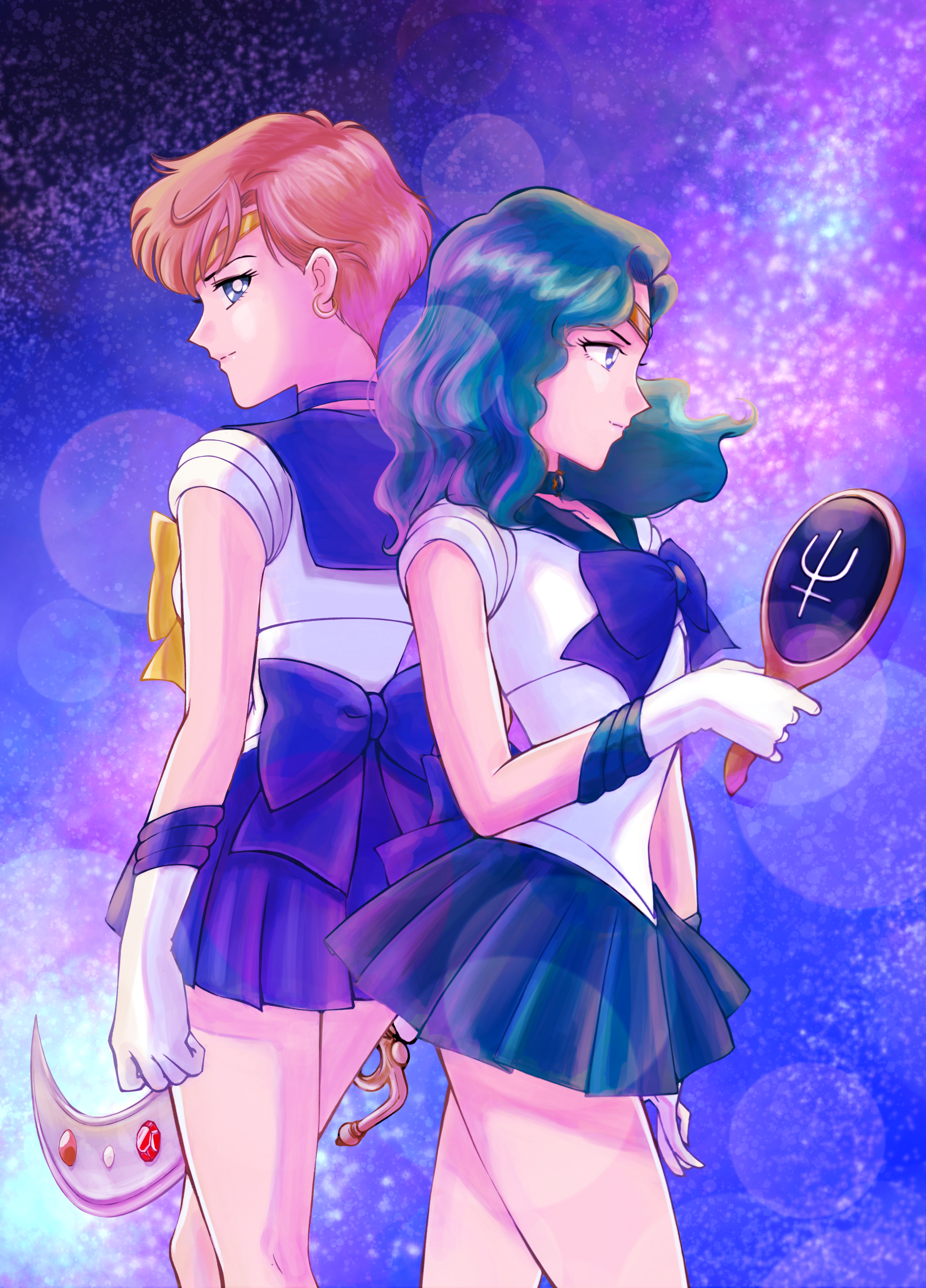 Sailor Moon Sailor Neptune, Sailor Uranus